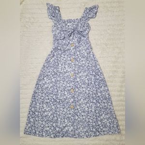 Beautees floral maxi dress size 10